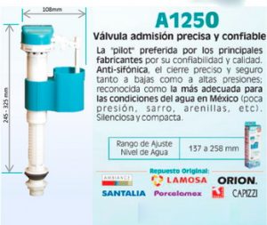 Válvula de descarga A1250
