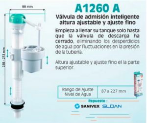 Válvula de descarga A1260-A