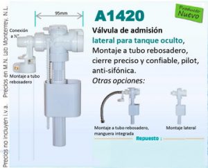 Válvula de descarga A1420